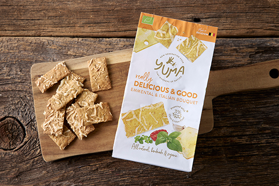Crackers emmental & bouquet italien Yuma bio