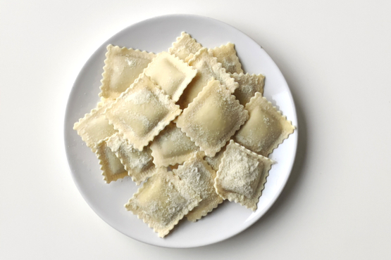 Verse ravioli met gorgonzola en walnoten Pastificio Scatigna