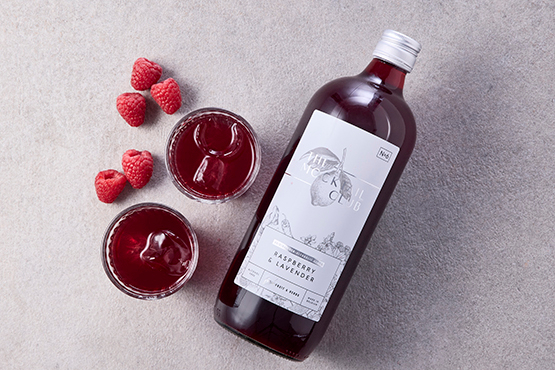 Mocktail framboise & lavande Mocktail Club