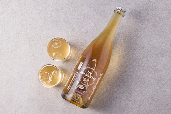 Kombucha passievruchten Bekombucha bio