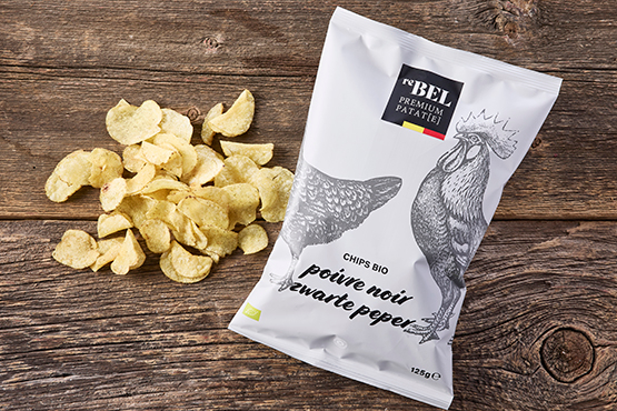 Chips met zwarte peper Rebel bio