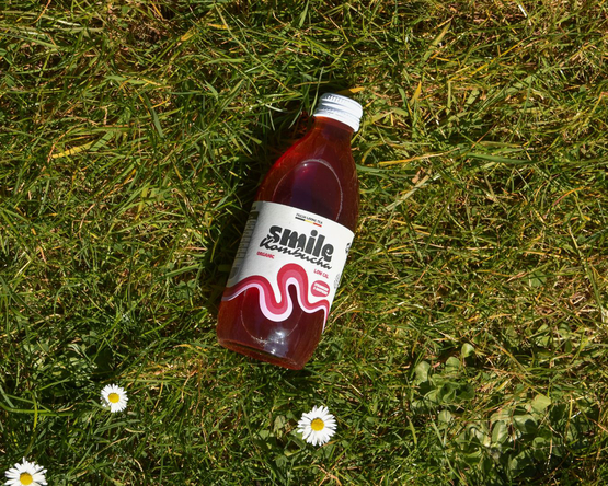 Smile Kombucha - Mighty Berry Smile bio