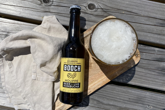 BeKombucha x Brasserie de la Houppe Bekombucha