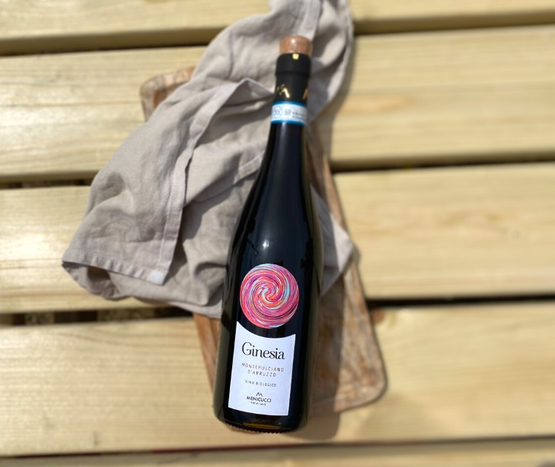 Ginesia - Montepulciano d'Abruzzo, vin rouge Le Vin au Vert