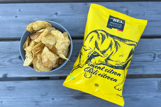 Chips citron et piment Rebel bio