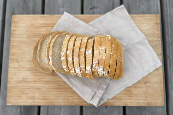 Petit pain écolier, tranché La Boulangerie belge et bio bio