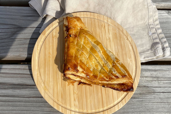 Feuilleté aux pommes et cannelle La Boulangerie belge et bio bio