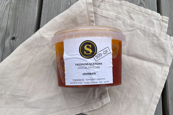 Verse Arrabbiata saus Pastificio Scatigna