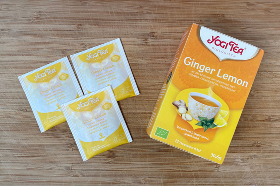 Kruidenthee Ginger Lemon, Yogi Tea bio