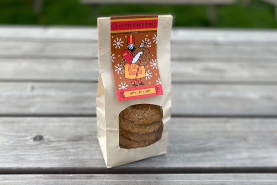 Cookies spéculoos Le p'tit Namurois bio