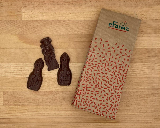 Caraques Saint Nicolas chocolat lait Nao bio