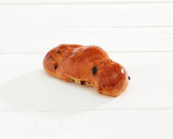 Kerstbrioche met rozijnen La Boulangerie belge et bio bio