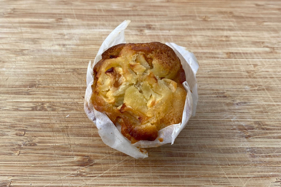 Glutenvrije amandelmuffin met seizoensfruit So Bake it