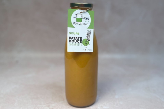 Soupe patate douce cacahuète Potje d'ici