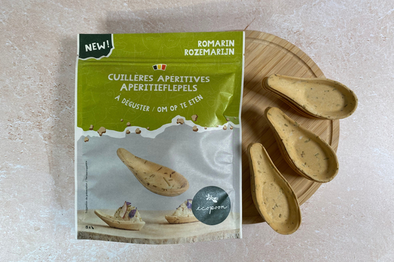 Cuillères apéritives à déguster - Romarin Ecopoon
