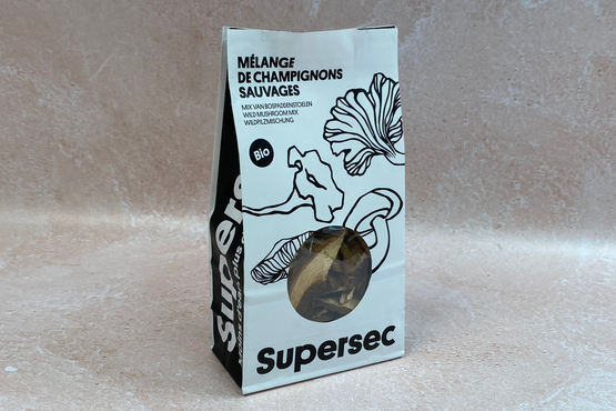 Mélange de champignons sauvages séchés (EU) Supersec bio