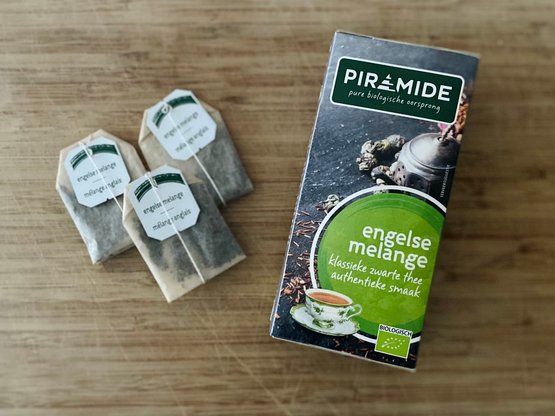 Thé noir mélange anglais en sachets, Piramide bio