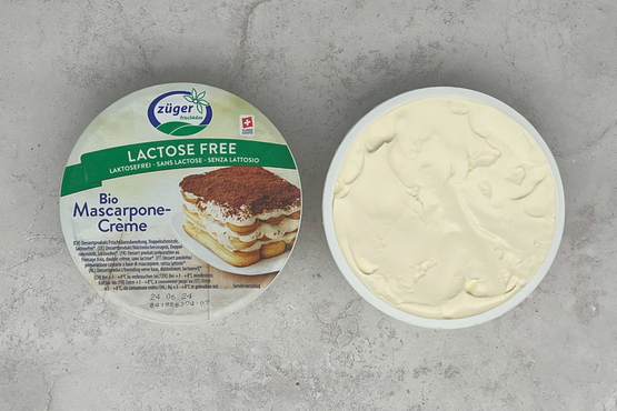 Mascarpone sans lactose bio