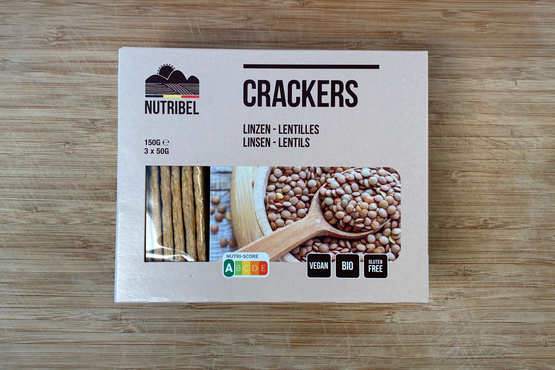 Cracottes - lentilles Nutribel bio
