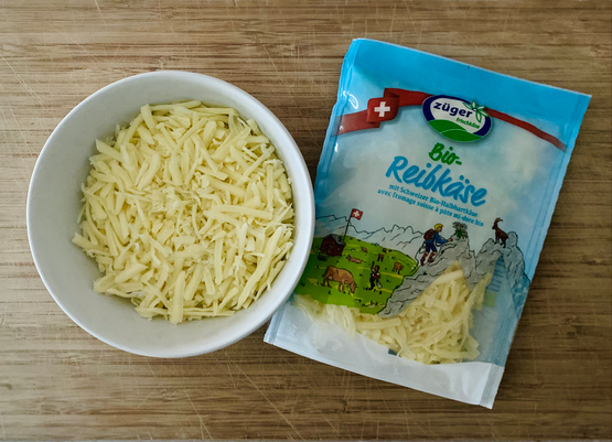 Geraspte kaas, Züger bio