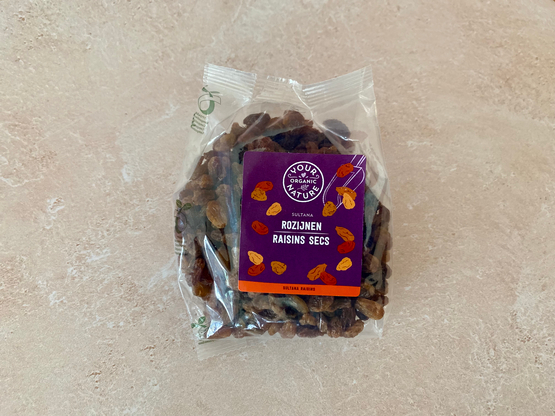 Raisins secs sultana, Your Organic Nature bio