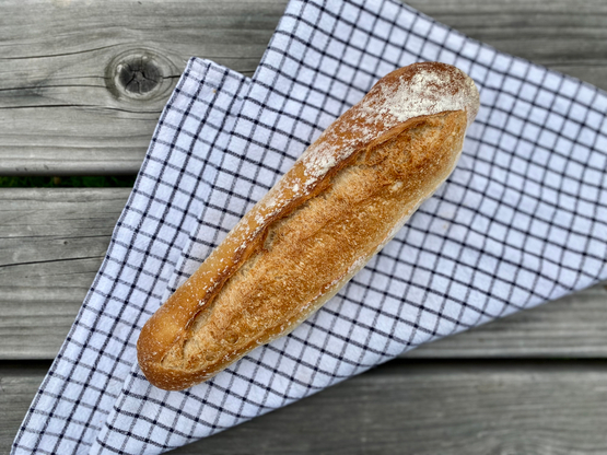 Demi-baguette tradition La Boulangerie belge et bio bio