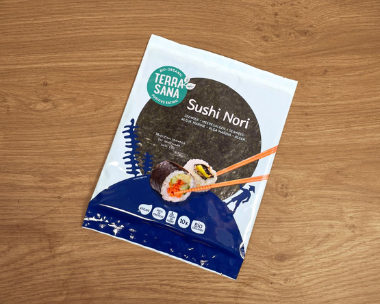 Feuilles de nori pour sushi, Terrasana bio