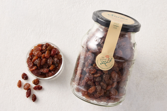 Raisins secs sultana en bocal eFarmz bio