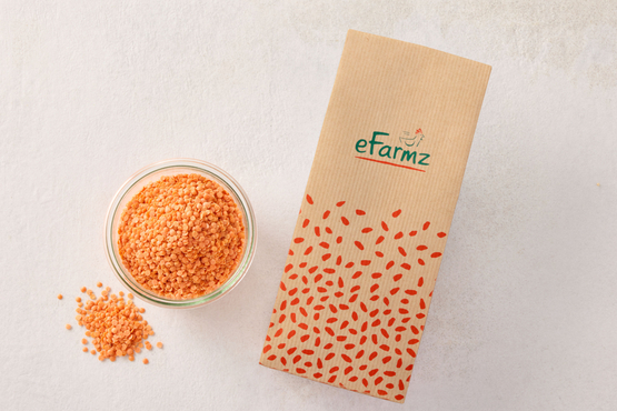 Lentilles corail (L) eFarmz bio