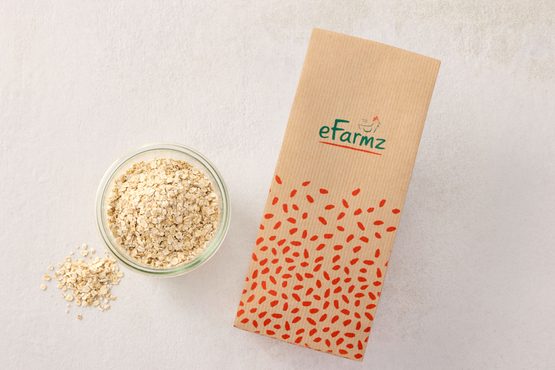 Flocons d'avoine fins (L) eFarmz bio