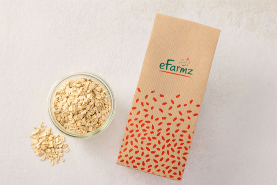 Flocons d'avoine gros (L) eFarmz bio