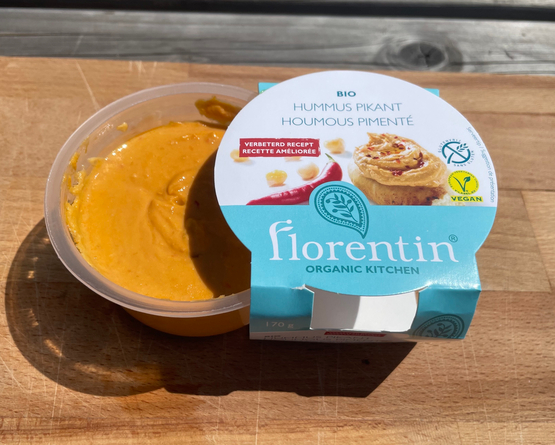 Hummus pikant Florentin bio