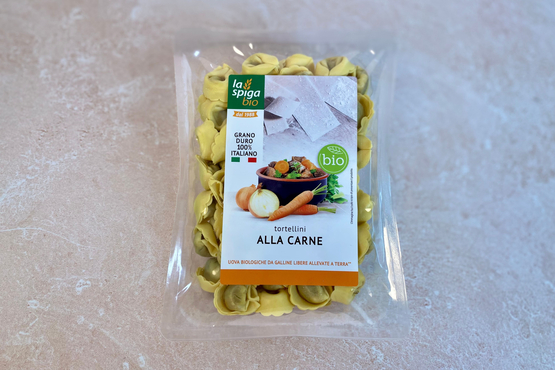 Tortellini à la viande, La spiga bio bio