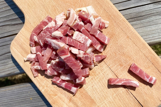 Lardons fumés Porc Qualité Ardenne bio