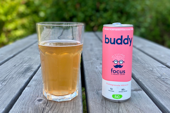 Boisson naturelle énergie - Pomegranate-Hibiscus buddy bio