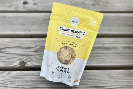 Sandra's Crackers - Curcuma Poivre noir Xavies'