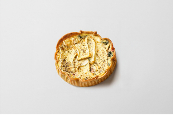 Quiche met brie en spinazie - Duo Les Tartes de Françoise