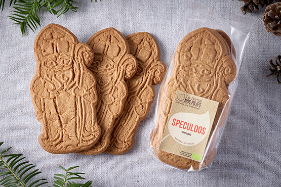 Speculoos St Nicolas trois pièces Ferme Nos Pilifs bio