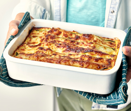 Lasagne aux légumes de printemps bio