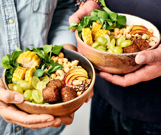 Buddha bowl aux falafels bio