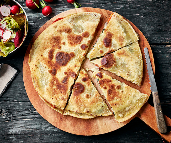 Quesadillas à la mexicaine bio