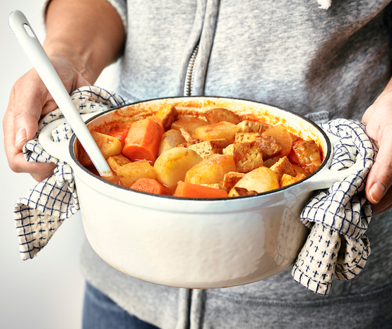 Navarin végétarien au tempeh bio