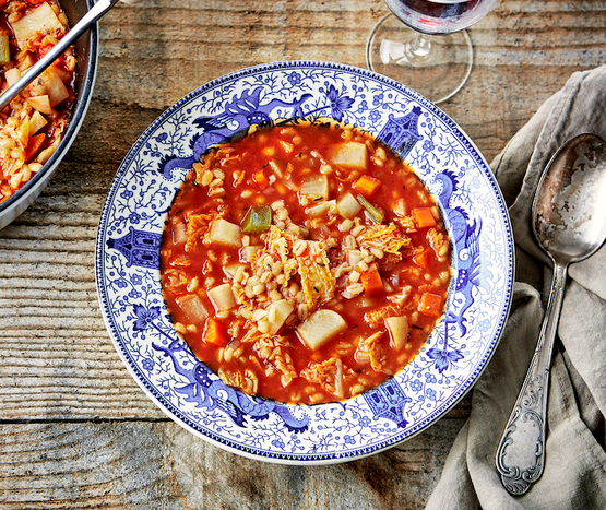 Soupe paysanne bio