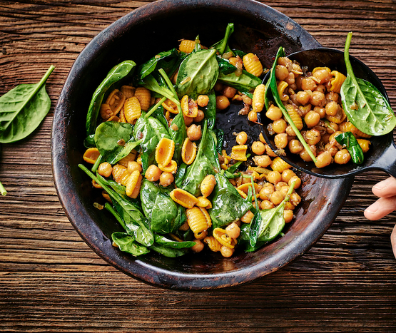 Gnochettis aux épinards et zaatar bio