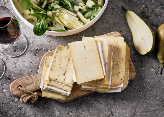Plateau raclette et salade composée bio