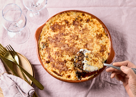Moussaka végétarienne bio