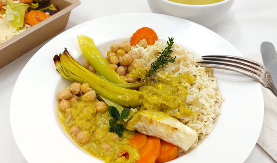 Curry de madras aux légumes Les Filles bio