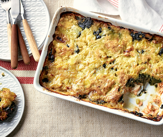 Gratin de saumon