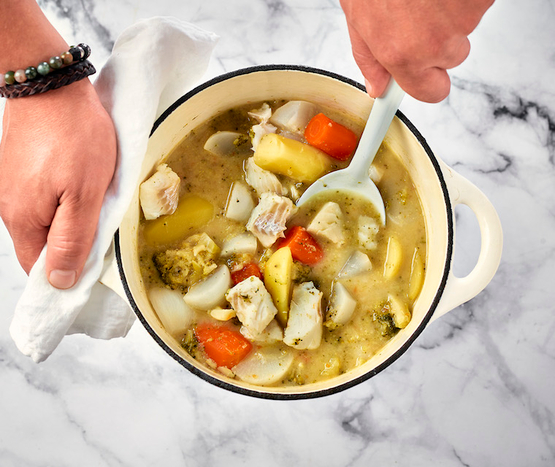Pot-au-feu de poisson