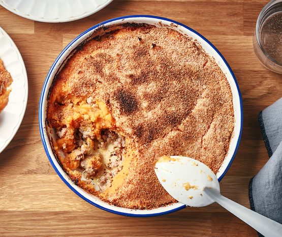 Hachis parmentier à la patate douce